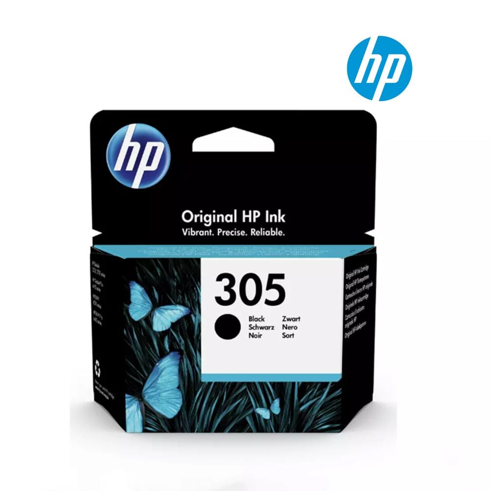 HP 305 Black Original Ink Cartridge (3YM61AE)