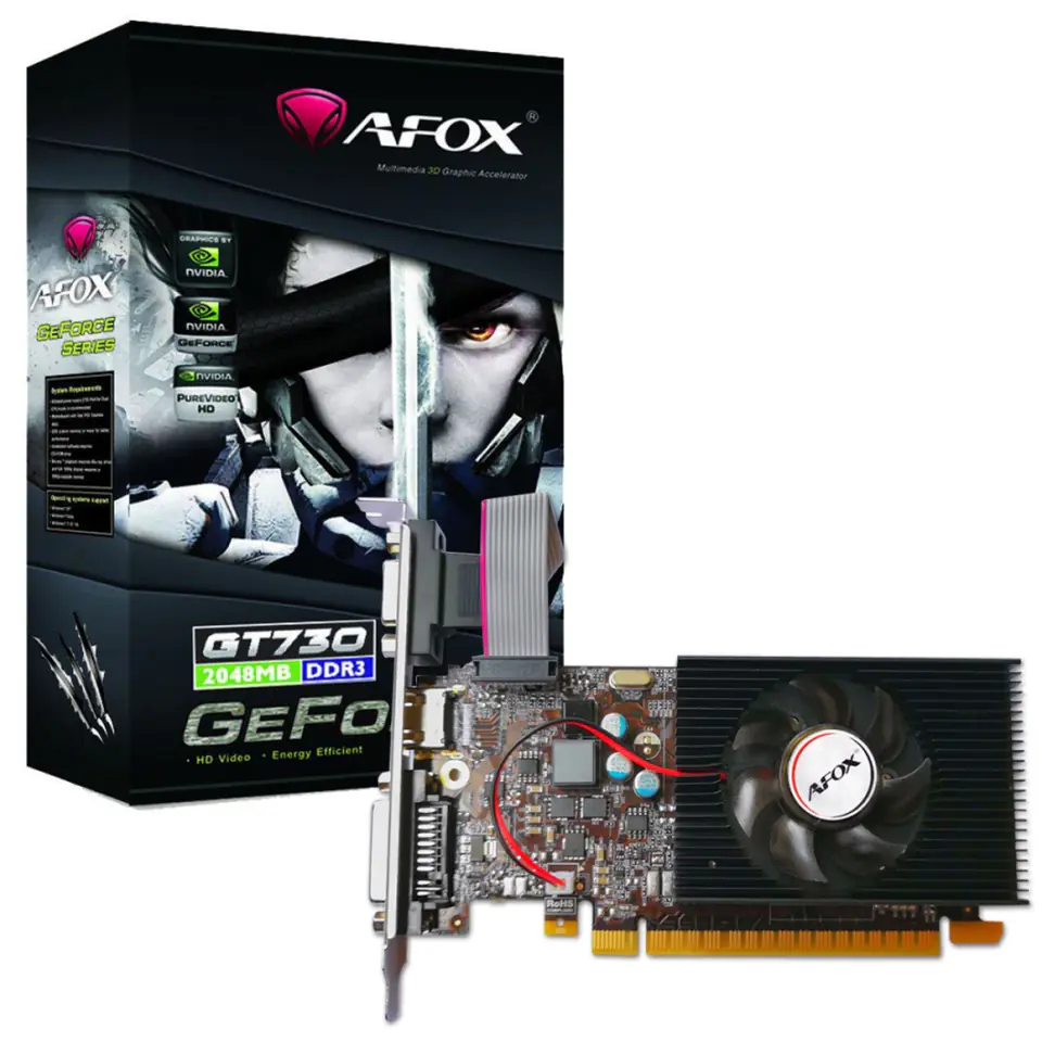 AFOX GT730 2GB (2096MB) 128Bit VGA DVI PCI-E