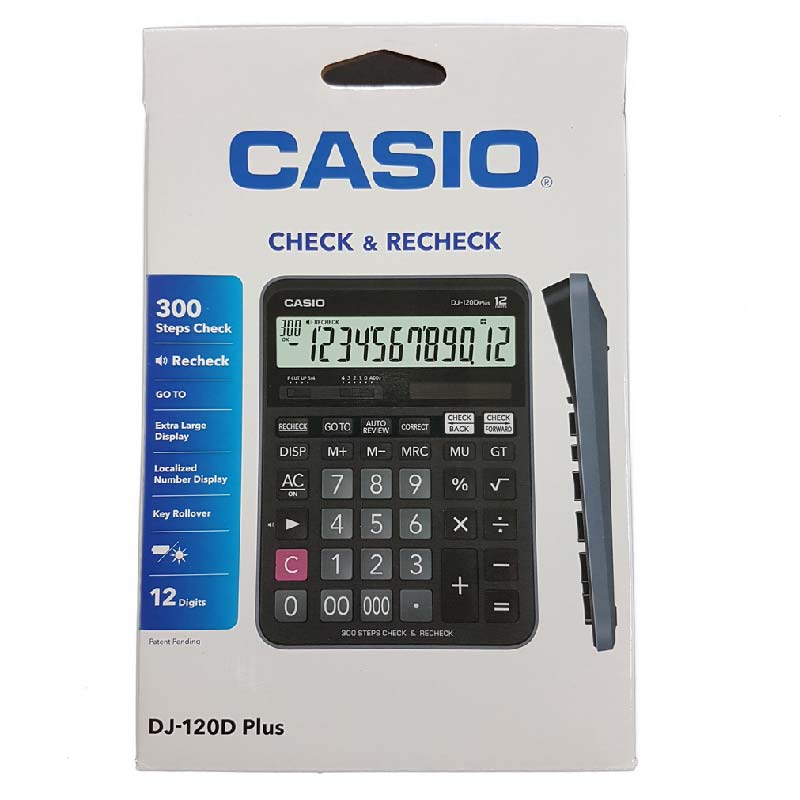 Casio Calculator DJ-120D Plus